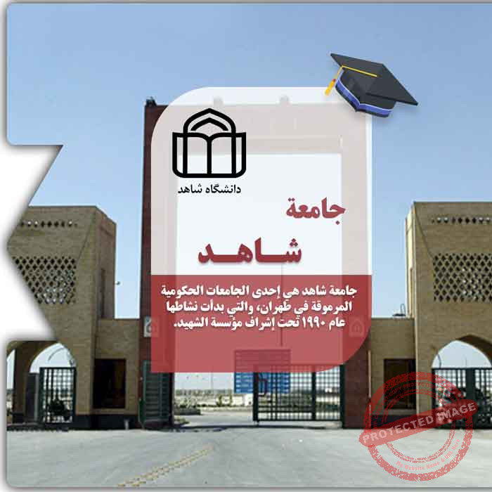 الدراسة في جامعة شاهد